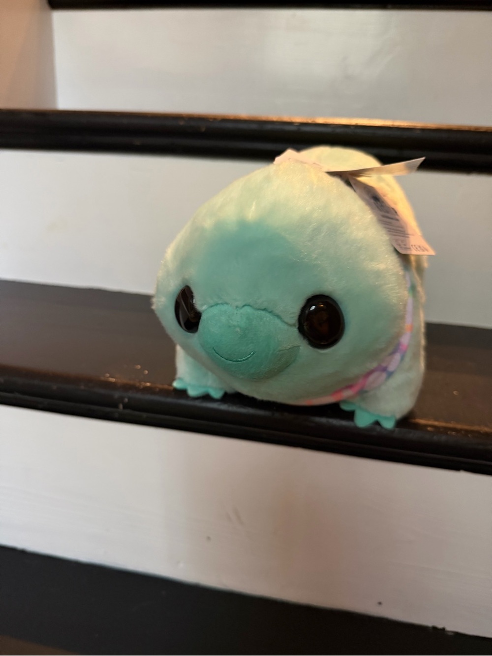 Build a bear Mint water bear with bandana
